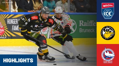 win2day ICE Hockey League: HC Falkensteiner Pustertal vs. HC TIWAG Innsbruck- Die Haie | Highlights