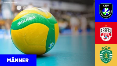 CL Männer: Assecco Resovia RZESZÓW vs. Sporting CP LISBOA