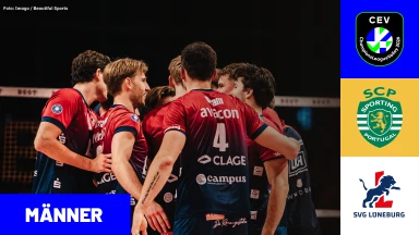 CL Männer: Sporting CP LISBOA vs. SVG Lüneburg - kommentiert von Roman Gerth