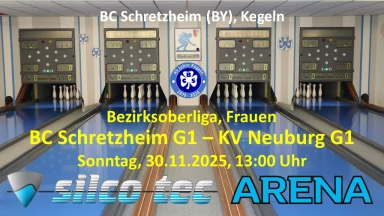 Bezirksoberliga Schwaben - Frauen, BC Schretzheim G1 - KV Neuburg G1