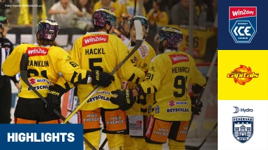 win2day ICE Hockey League: Vienna Capitals vs. Hydro Fehervar AV 19 | Highlights
