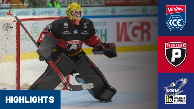 win2day ICE Hockey League: Pioneers Vorarlberg vs. EC iDM wärmepumpen VSV | Highlights
