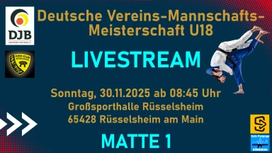 Matte 1 - Deutsche Vereinsmannschaftsmeisterschaft U18 - 30.11.25 - Rüsselsheim