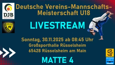 Matte 4 - Deutsche Vereins-Mannschaftsmeisterschaft U18 - 30.11.25 - Rüsselsheim