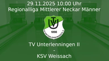 TV Unterlenningen II - KSV Weissach