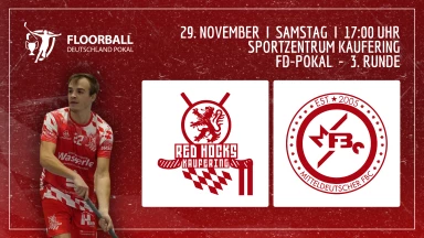 VfL Red Hocks Kaufering II vs. MFBC Leipzig | FD-Pokal Herren