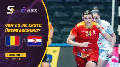 WM der Frauen: Rumänien vs. Kroatien | Highlights