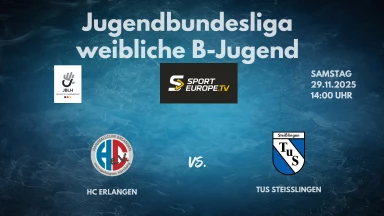 JBLH wB Vorrunde 5: HC Erlangen vs. TuS Steißlingen