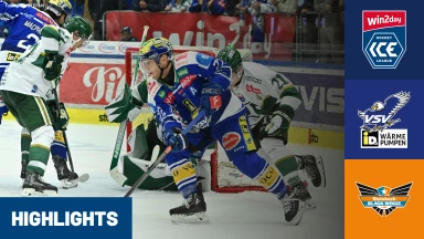 win2day ICE Hockey League: EC iDM wärmepumpen VSV vs. Steinbach Black Wings Linz | Highlights