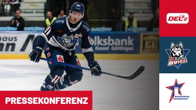 DEL2: EC Kassel Huskies vs. Ravensburg Towerstars | Pressekonferenz