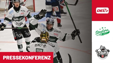 DEL2: Bietigheim Steelers vs. Eisbären Regensburg | Pressekonferenz