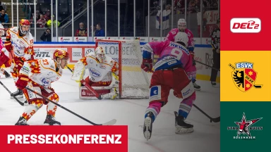 DEL2: ESV Kaufbeuren vs. Starbulls Rosenheim | Pressekonferenz