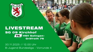 JBLH wB Vorrunde: SG 09 Kirchhof vs. HSV Solingen-Gräfrath 76