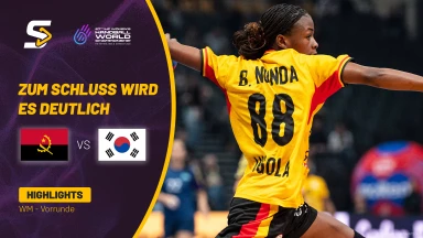 WM der Frauen: Angola vs. Korea | Highlights