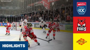 win2day ICE Hockey League: HCB Südtirol Alperia vs. Vienna Capitals I Highlights