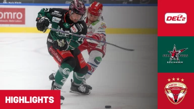 DEL2: Starbulls Rosenheim vs. Lausitzer Füchse I Highlights