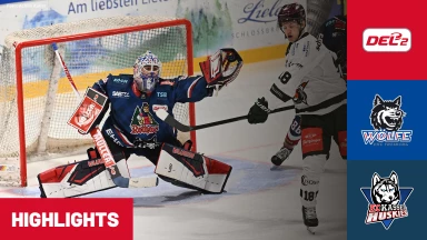 DEL2: EHC Freiburg vs. EC Kassel Huskies I Highlights
