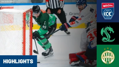 win2day ICE Hockey League: Olimpija Ljubljana vs. FTC-Telekom I Highlights