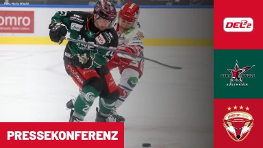DEL2: Starbulls Rosenheim vs. Lausitzer Füchse | Pressekonferenz
