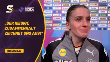Ihre Worte zum Sieg gegen Serbien und ein Ausblick auf die Hauptrunde! - Alexia Hauf im Interview