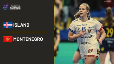 WM der Frauen: Island vs. Montenegro