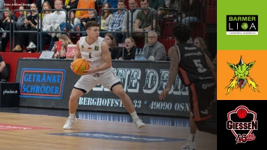 ProA: Artland Dragons vs. GIESSEN 46ers