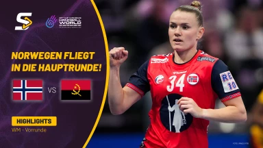 WM-Vorrunde: Norwegen vs. Angola | Highlights
