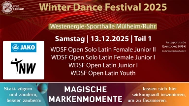 Winter Dance Festival 2025 - Samstag Teil 1