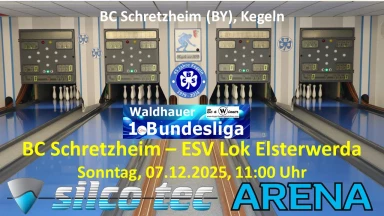 1. Bundesliga 120 Frauen: BC Schretzheim – ESV Lok Elsterwerda