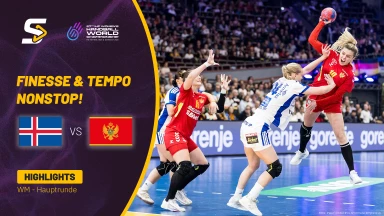 WM-Hauptrunde: Island vs. Montenegro | Highlights