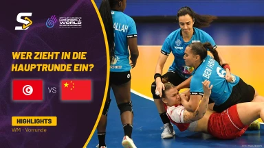 WM der Frauen: Tunesien vs. China – Highlights