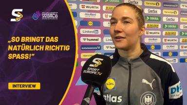 Was sagt die Keeperin zur Abwehrleistung gegen Färöer? - Katharina Filter im Interview