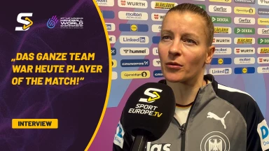 Die Spielerin des Spiels über die Teamleistung beim Sieg gegen Färöer - Antje Döll im Interview