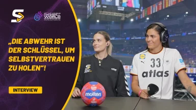 Expertinnenrunde vor dem Spiel gegen Färöer - Lucie Marie Kretzschmar & Dinah Eckerle im Interview