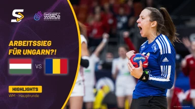 WM-Hauptrunde: Ungarn vs. Rumänien – Highlights