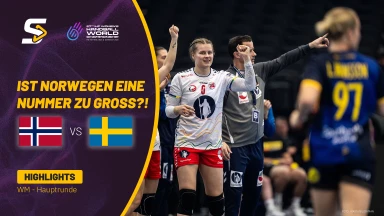 WM-Hauptrunde: Norwegen - Schweden – Highlights