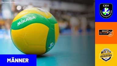 CL Männer: BERLIN Recycling Volleys vs. Guaguas LAS PALMAS - kommentiert von Johannes Jabs
