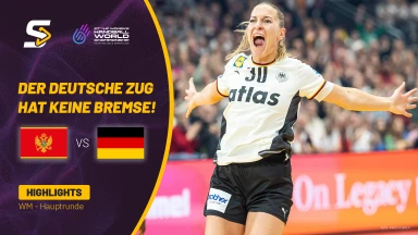 WM der Frauen: Montenegro vs. Deutschland – Highlights