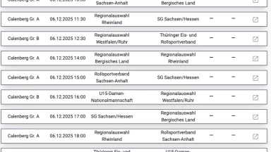 DRIV Länderpokal B-Jugend Spieltag 1