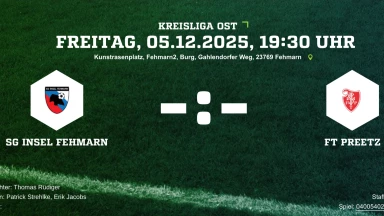SG Insel Fehmarn 1 vs. FT Preetz