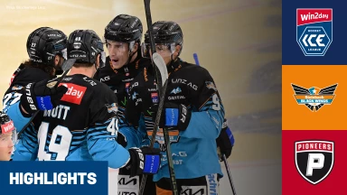 win2day ICE Hockey League: Steinbach Black Wings Linz vs. Pioneers Vorarlberg | Highlights