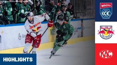 win2day ICE Hockey League: EC Red Bull Salzburg vs. EC-KAC | Highlights