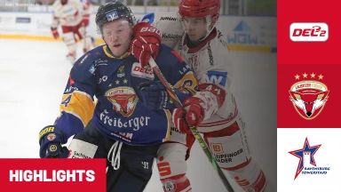 DEL2: Lausitzer Füchse vs. Ravensburg Towerstars | Highlights