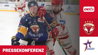DEL2: Lausitzer Füchse vs. Ravensburg Towerstars | Pressekonferenz