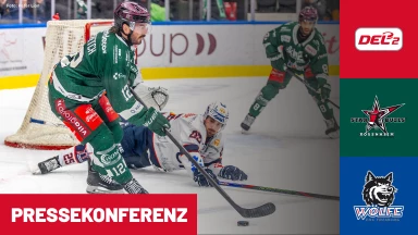 DEL2: Starbulls Rosenheim vs. EHC Freiburg | Pressekonferenz
