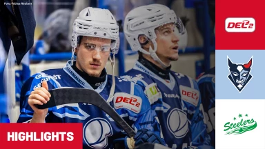 DEL2: Blue Devils Weiden vs. Bietigheim Steelers | Highlights