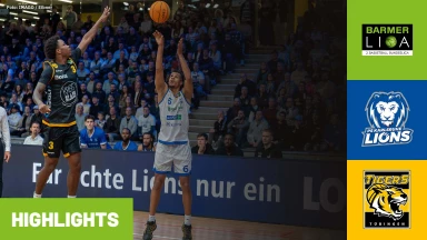 ProA: PS Karlsruhe LIONS vs. Tigers Tübingen | Highlights