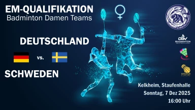 EM Team Qualification - Deutschland vs Schweden (Feld Globus Baumarkt)