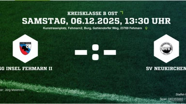 SG Insel Fehmarn 2 vs. SV Neukirchen