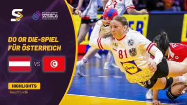 WM der Frauen: Österreich vs. Tunesien – Highlights